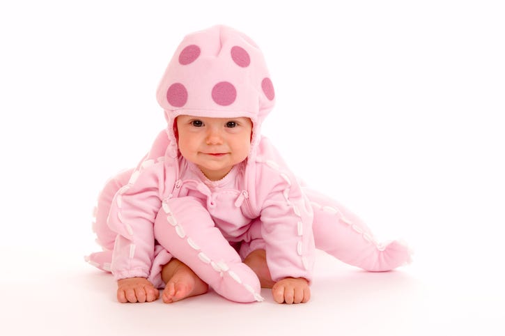 Baby In Squid Costume