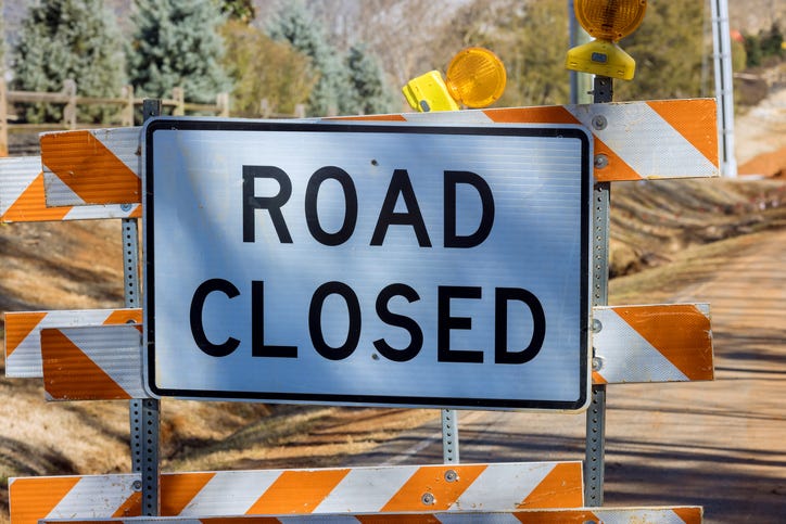 Road Closed