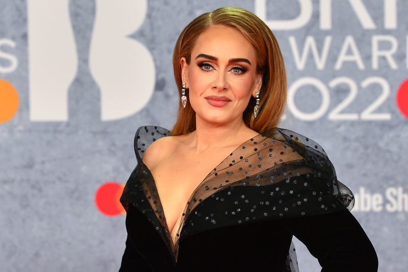 Adele at the 2022 BRIT Awards