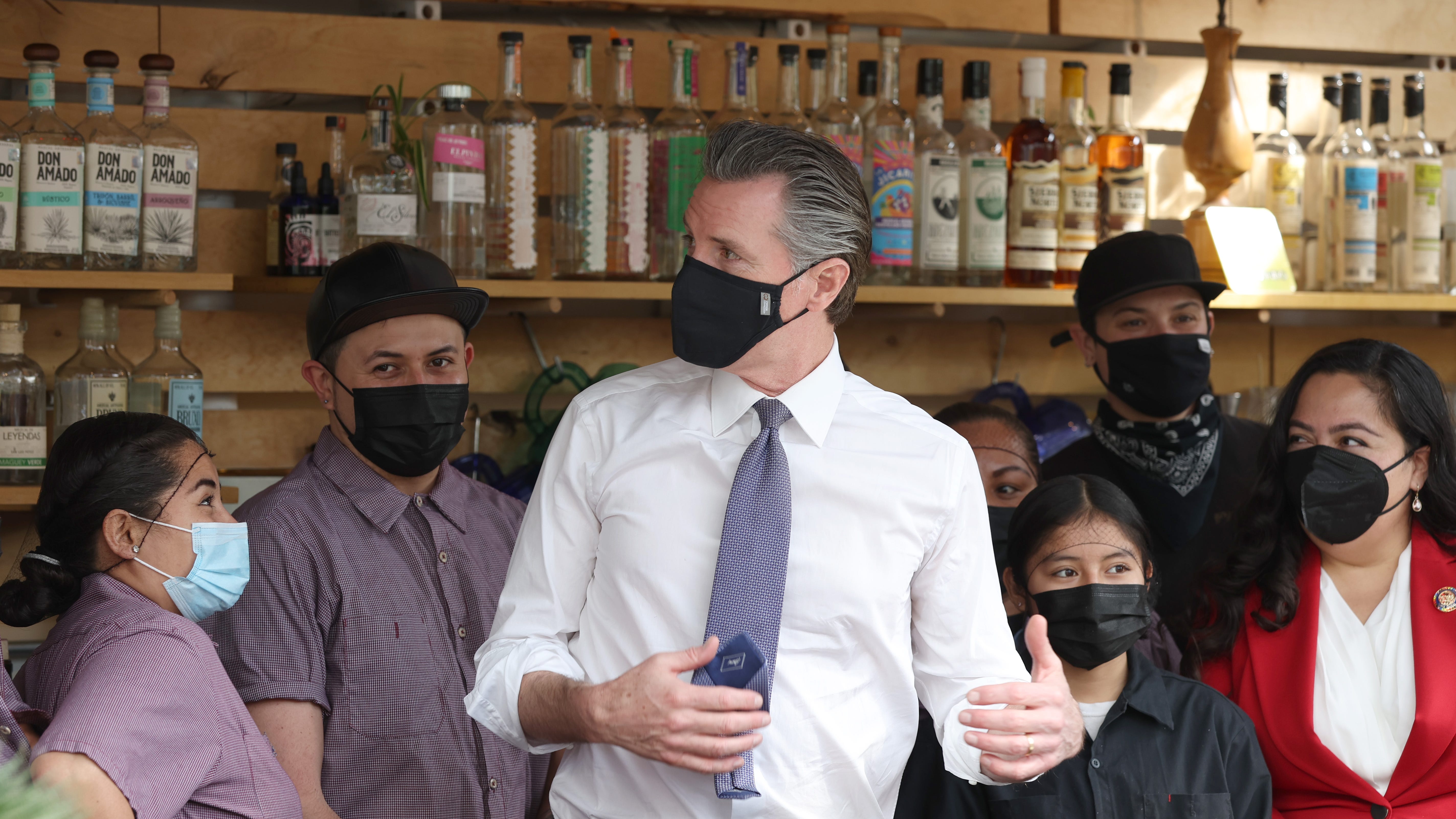 Newsom teases endemic plan as California about to drop indoor masking mandate