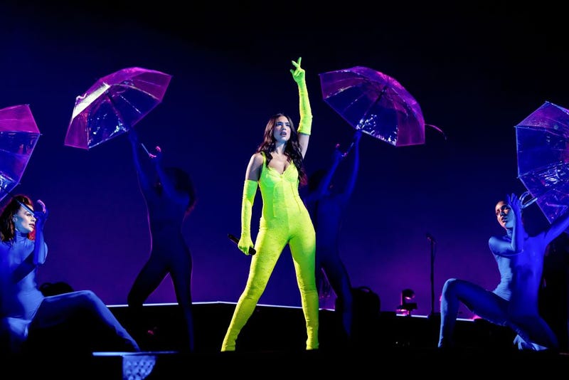 Dua Lipa performs onstage during the Dua Lipa Future Nostalgia Tour