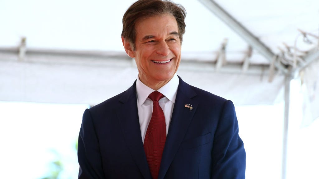 Biden expected to oust Dr. Oz from presidential advisory role