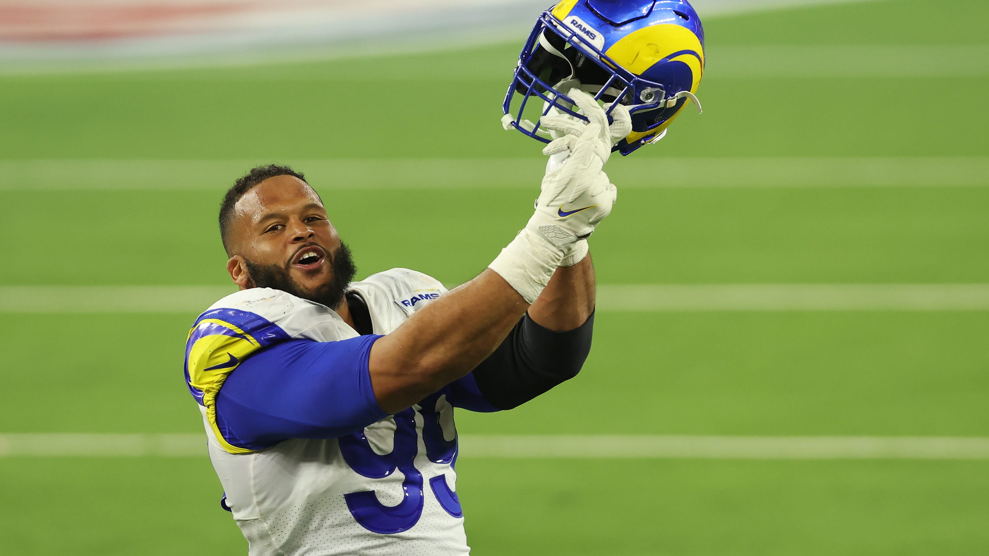 Aaron Donald sent retirement letter addressed to Roger Goodell in May, but Rams never sent it