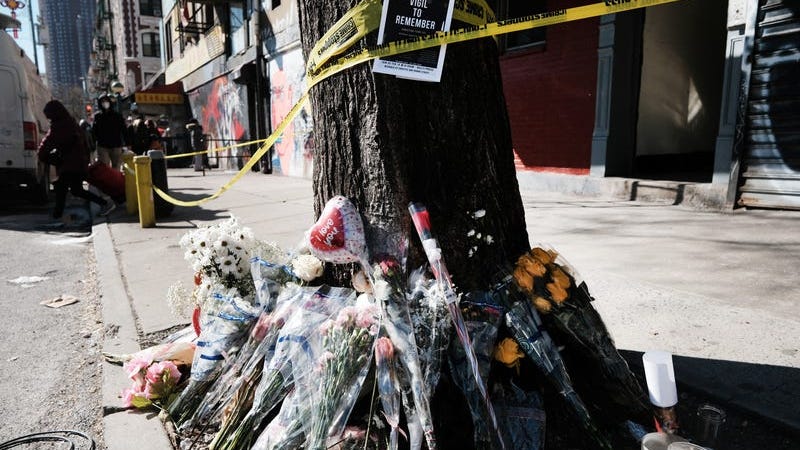 Memorial to Chinatown stabbing victim vandalized: 'We're angry…we're saddened'