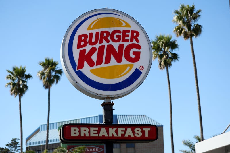 DALY CITY, CALIFORNIA - FEBRUARY 15: A sign is posted in front of a Burger King restaurant on February 15, 2022 in Daly City, California. Restaurant Brands International, the parent company of Burger King, reported strong fourth quarter earnings that beat analyst expectations with revenue of $1.55 billion.