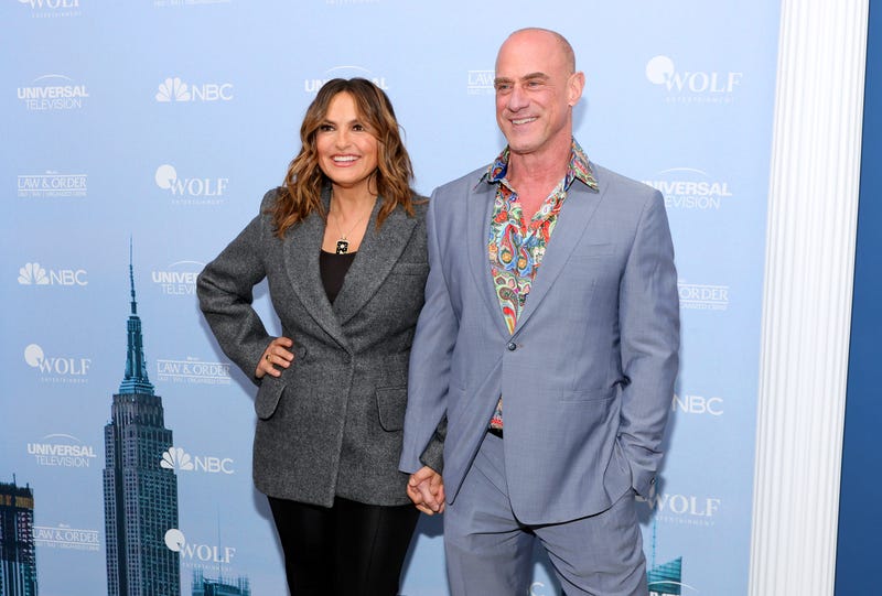 Mariska Hargitay and Christopher Meloni