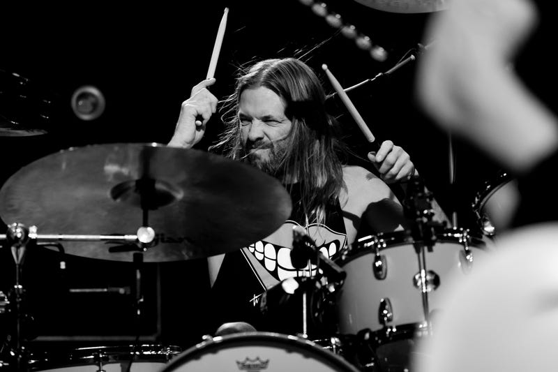 Taylor Hawkins of Foo Fighters performs onstage at the after party for the Los Angeles premiere of the movie "Studio 666," starring the band, at the Fonda Theatre on February 16, 2022 in Hollywood, California.