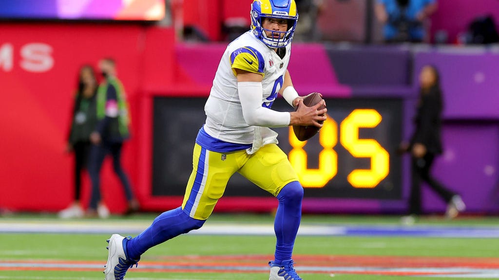Rams’ Matthew Stafford says he wishes his reaction had been better to photographer's fall