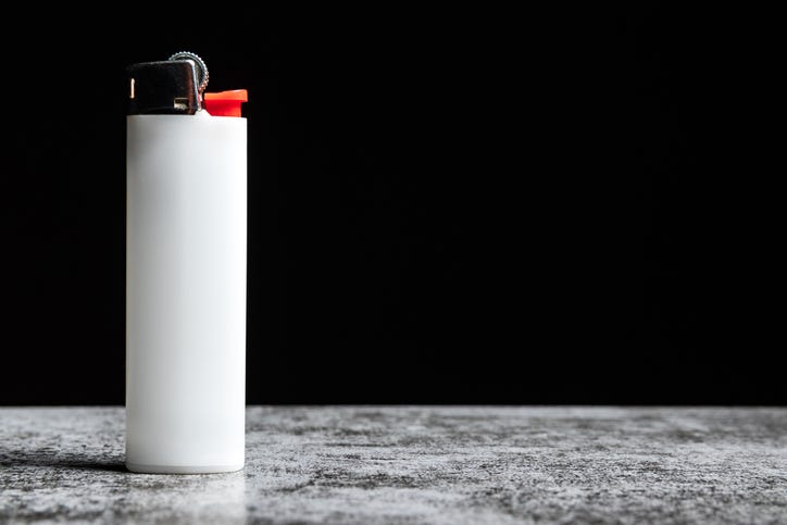 White lighter