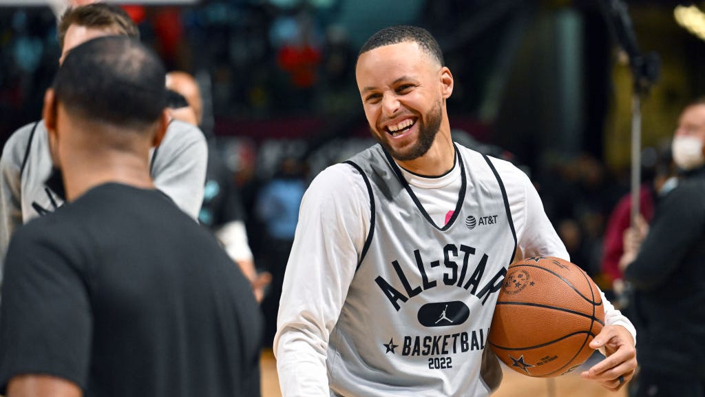 Steph Curry, Draymond Green greet young All-Star fan on birthday