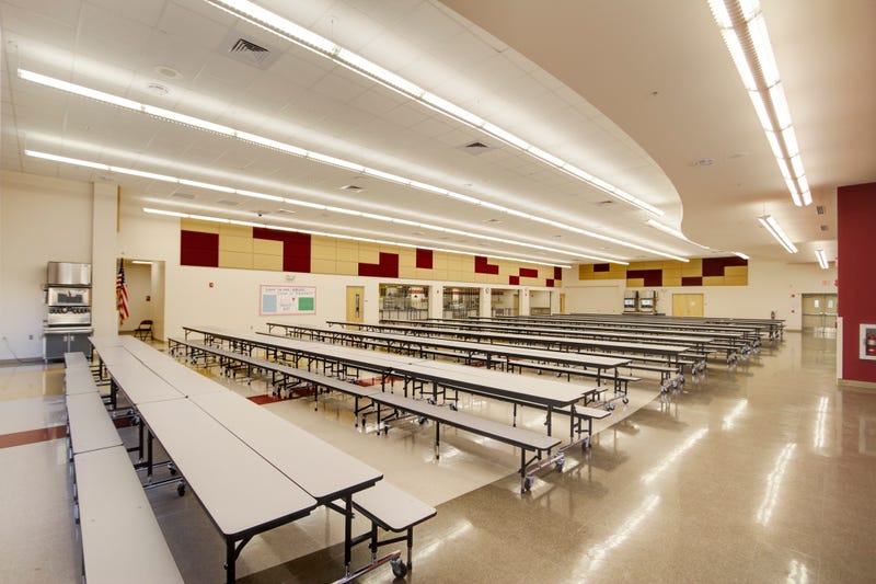 School cafeteria. 