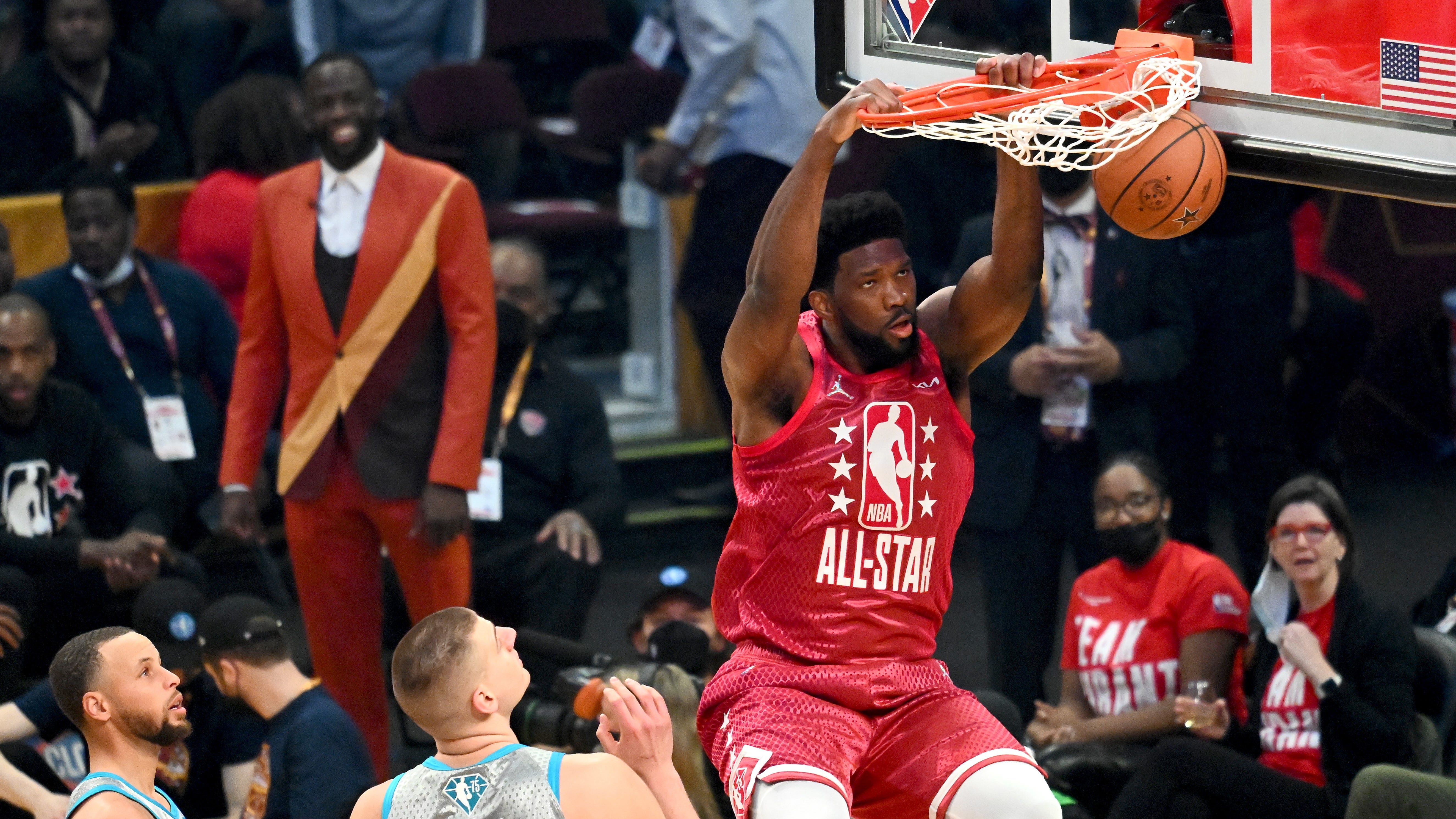 'Just kept pushing through': Embiid’s journey from nearly retiring to MVP-like night at NBA All-Star Game