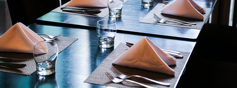 Restaurant tables