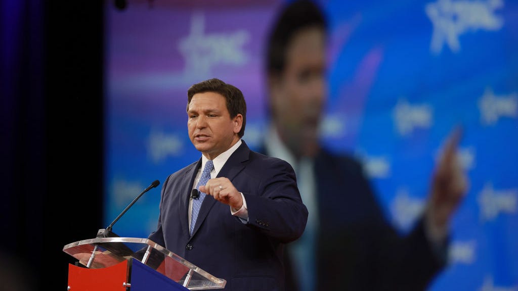 Florida governor slams ‘woke’ Disney