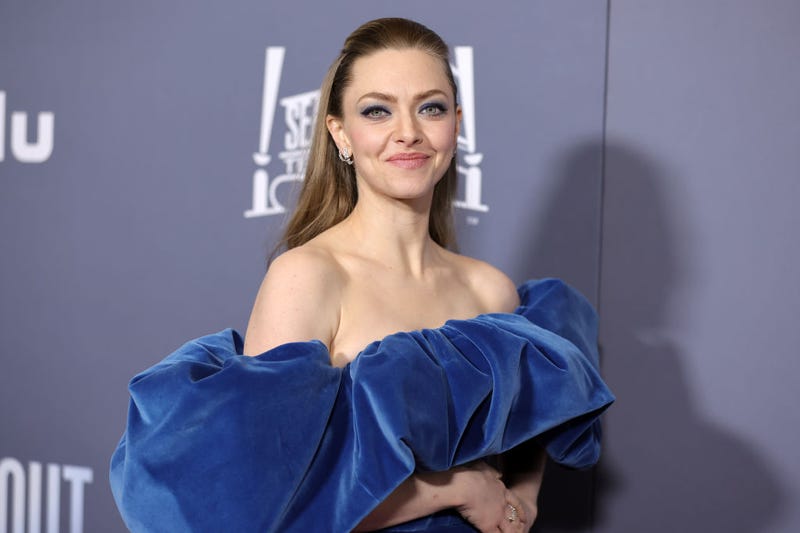 Amanda Seyfried attends the premiere of Hulu's "The Dropout" at DGA Theater Complex on February 24, 2022 in Los Angeles, California.