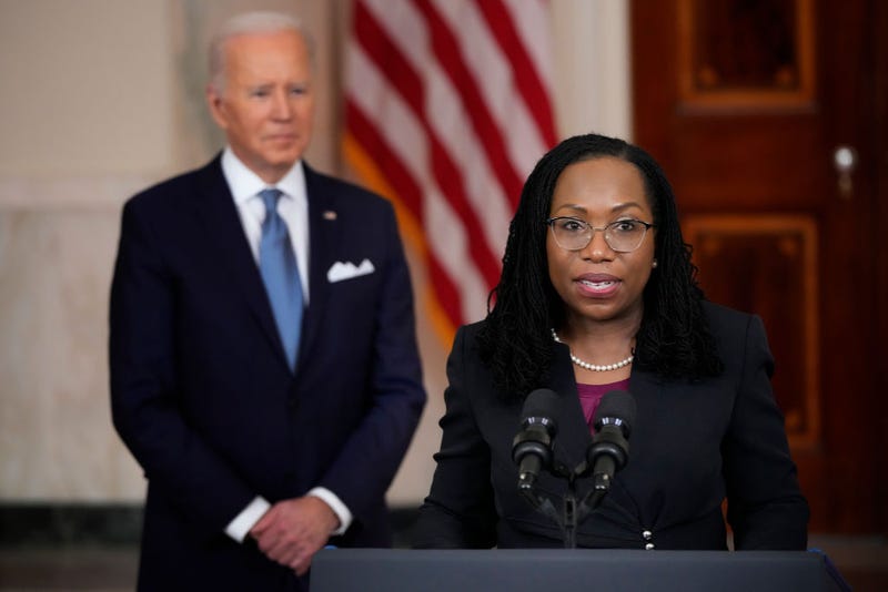Ketanji Brown Jackson accepts President Joe Biden's nomination to the U.S. Supreme Court