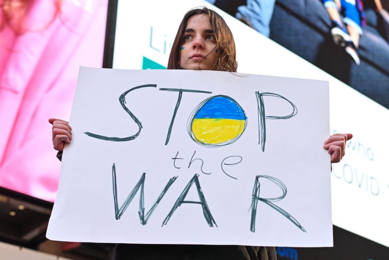 Ukraine protest Time Square