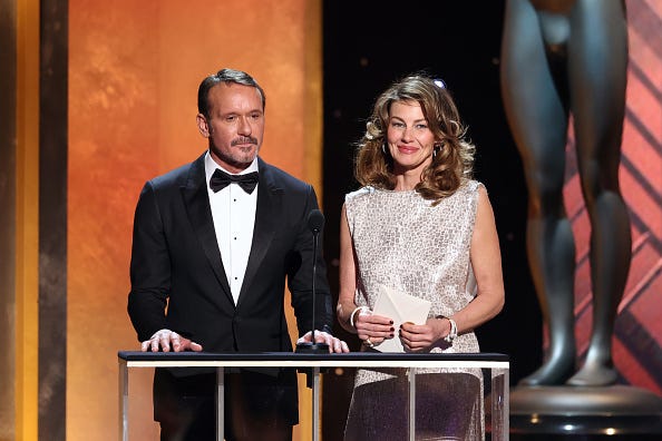 Tim McGraw and Faith Hill