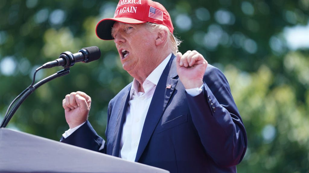 Trump says country is headed towards ‘potential doom’