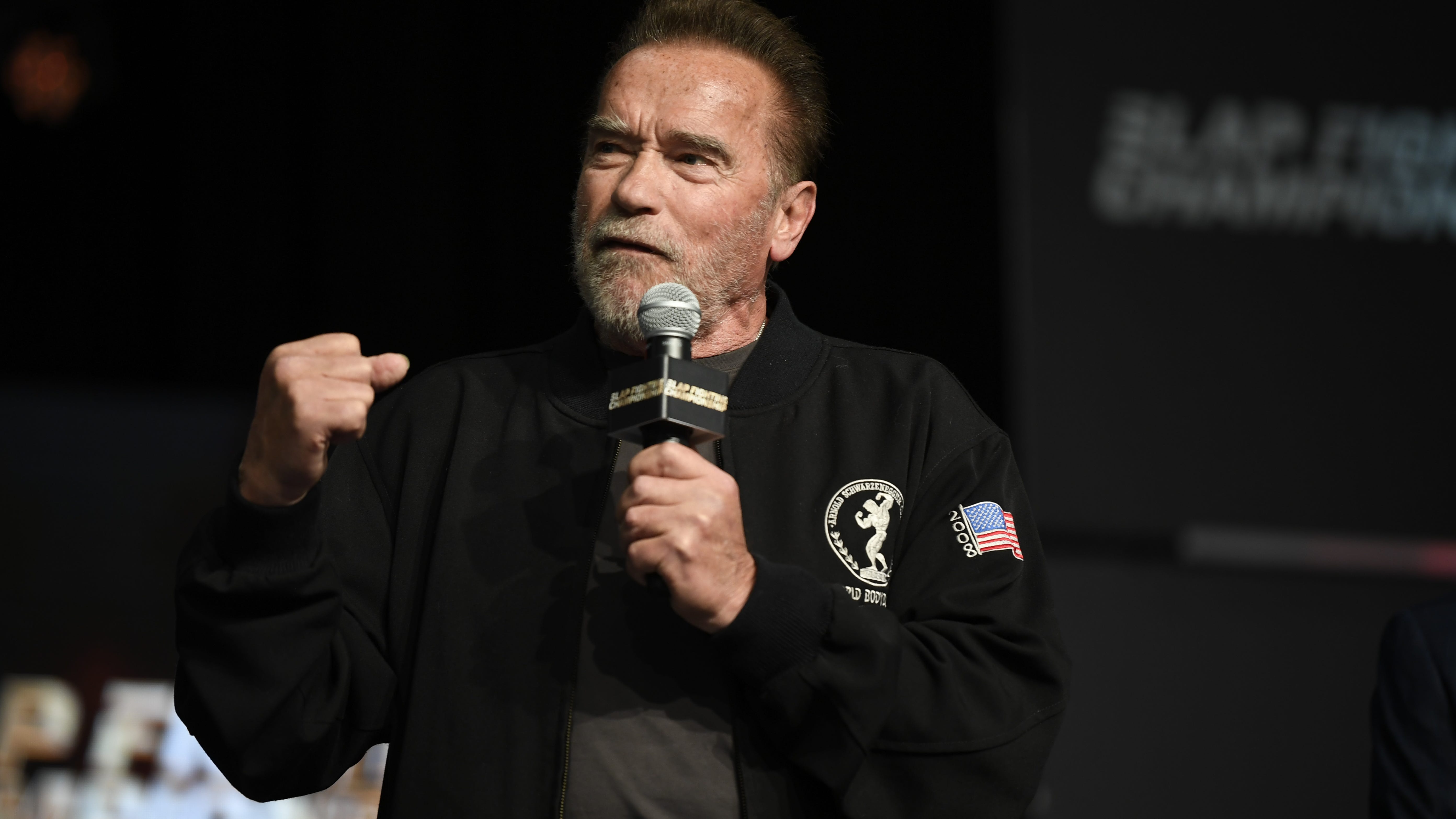 Arnold Schwarzenegger has a message for hate groups