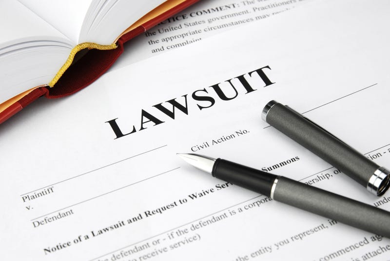 Lawsuit stock photo. 