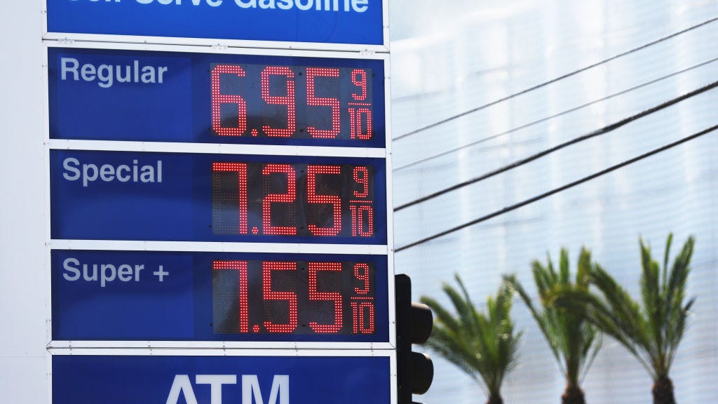 L.A. County gas average hits $5.907 per regular gallon