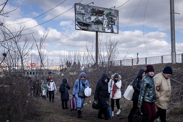 Ukraine civilians
