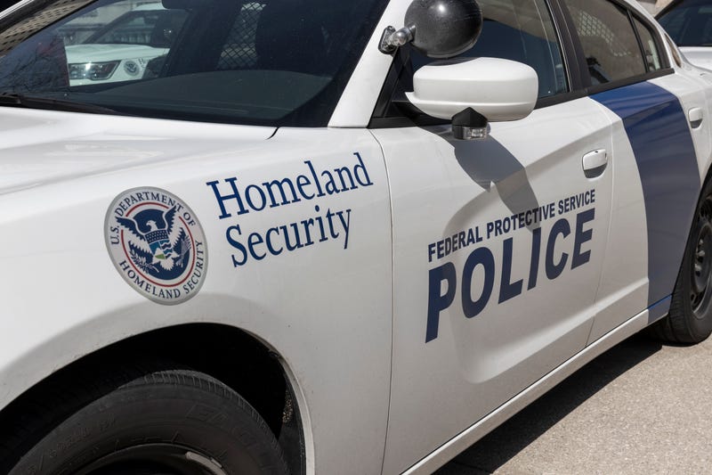 Department of Homeland Security vehicle
