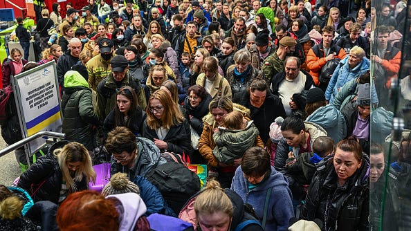 LISTEN: A 72-year-old spent a week feeding refugees in Poland, 'I just knew I had to be there'