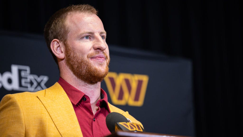 Troy Aikman believes Washington is the 'last opportunity' for Carson Wentz to prove himself