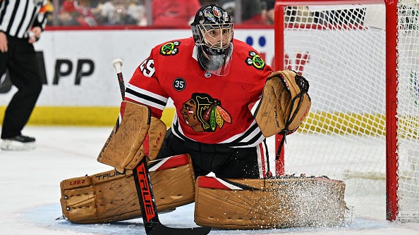 Minnesota Wild acquire Marc-Andre Fleury from the Blackhawks