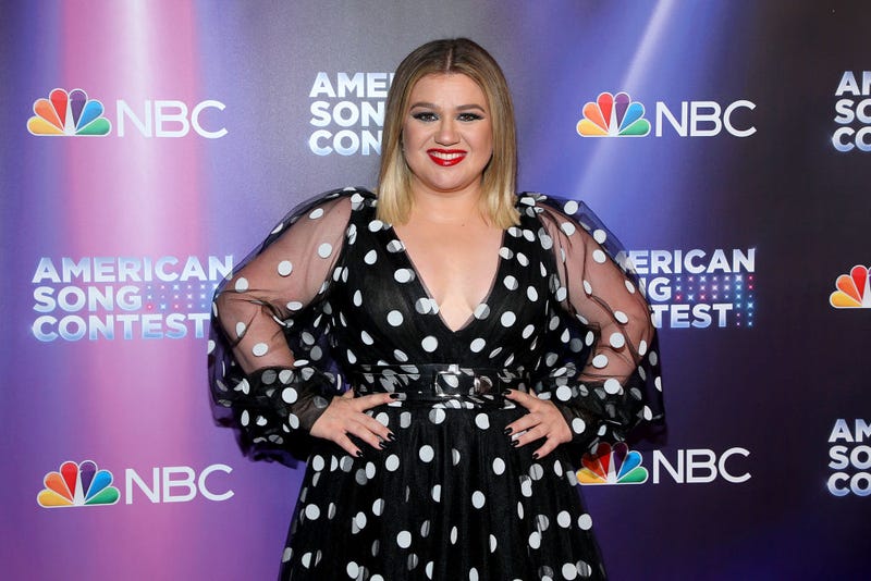 elly Clarkson attends the premiere of NBC's "American Song Contest" at The Lot at Universal Studios Hollywood on March 21, 2022 in Universal City, California.