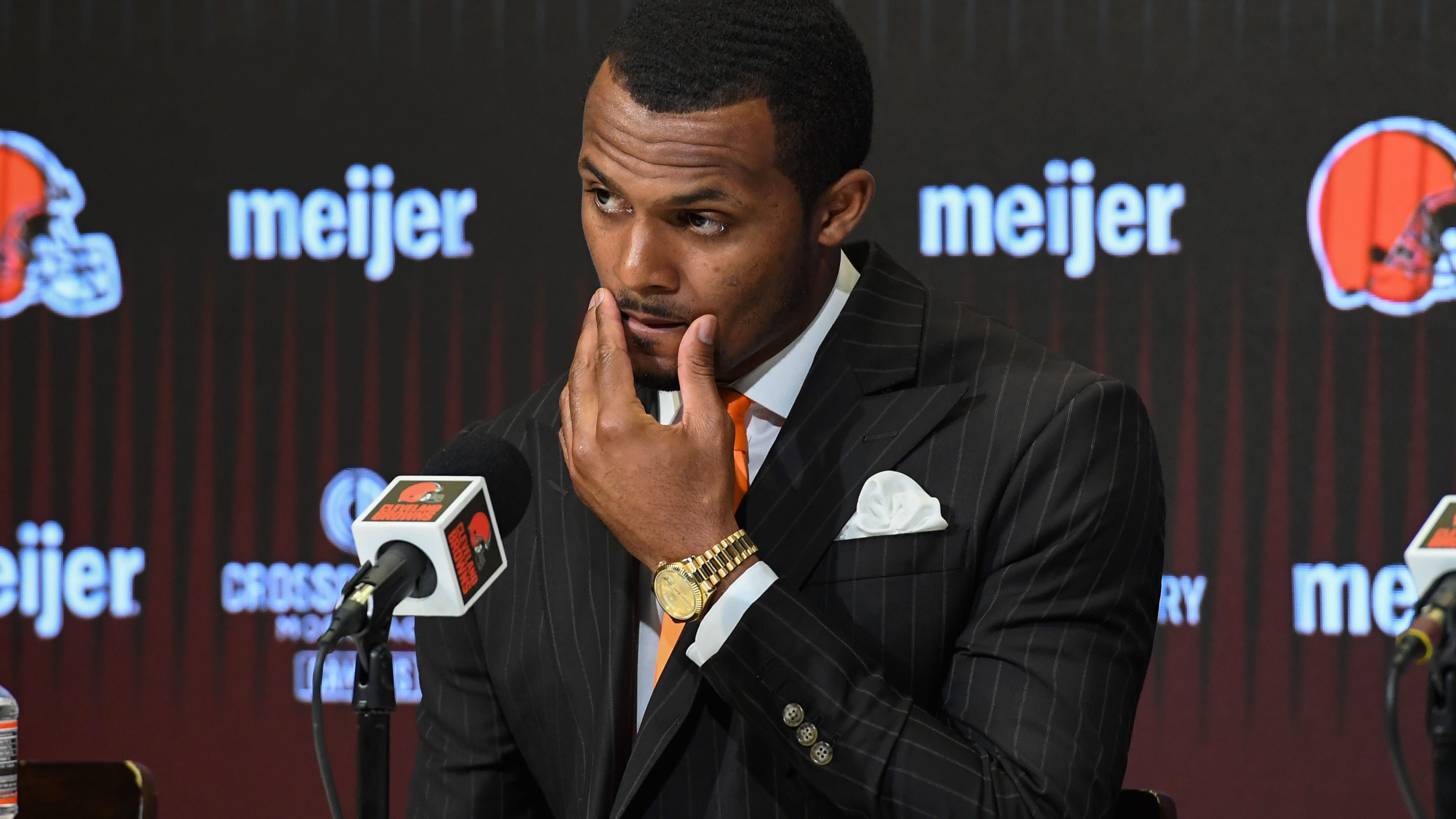 Roger Goodell offers ‘no timetable’ on decision for Deshaun Watson discipline