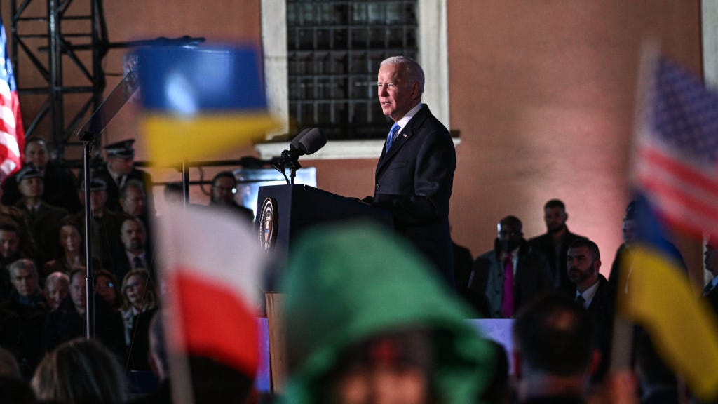 WATCH: Biden tells Ukraine 'we will help you rebuild'