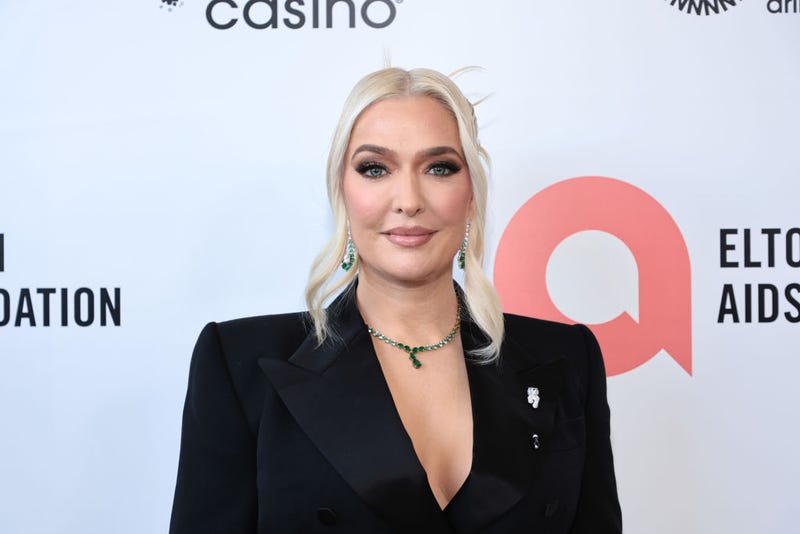 Erika Jayne attends Elton John AIDS Foundation's 30th Annual Academy Awards Viewing Party on March 27, 2022 in West Hollywood, California. 