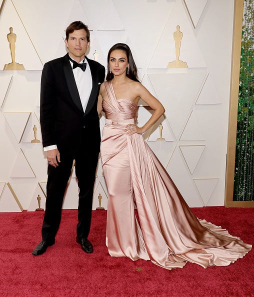Ashton Kutcher and Mila Kunis