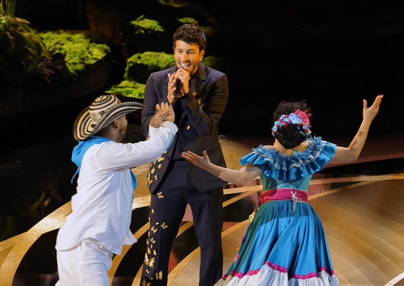 Sebastian Yatra en los Oscars