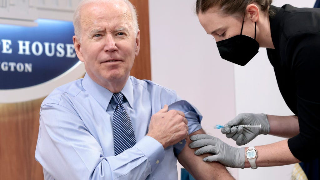 Biden asked for more COVID funding while he got his second booster