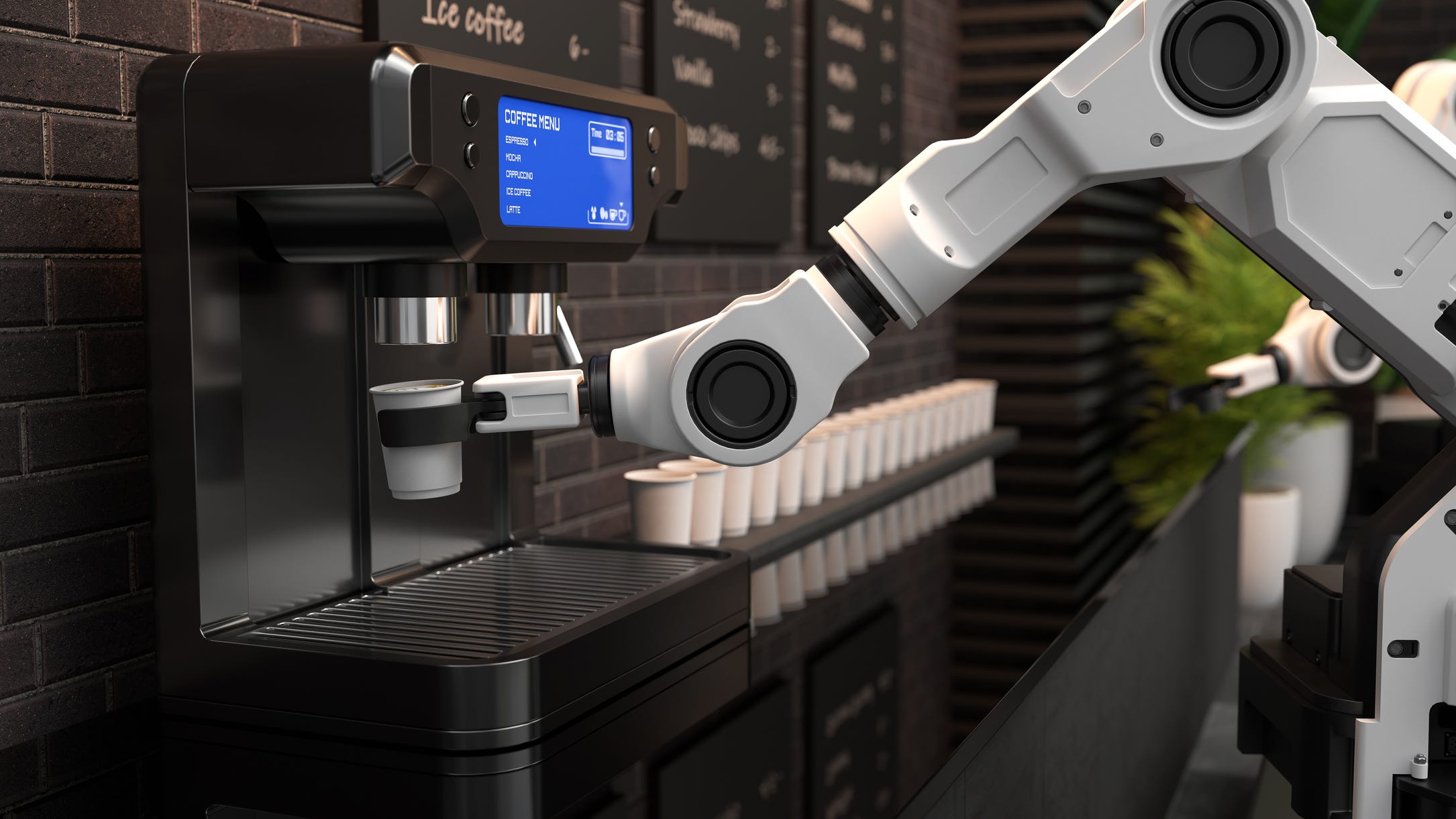 New coffee shop is run by robots