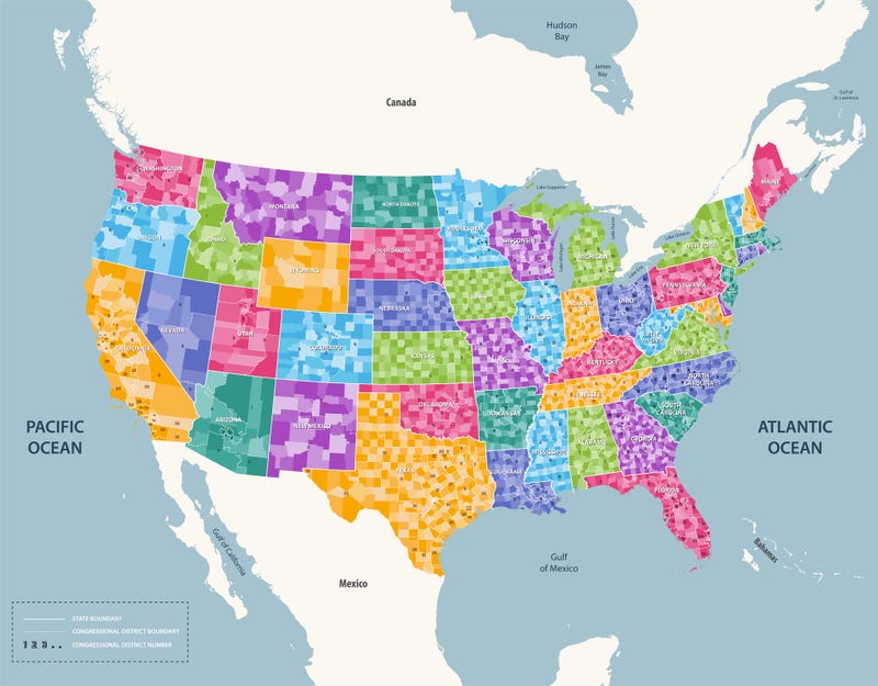 congressional districts