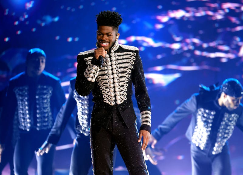 Lil Nas X performs onstage during the 64th Annual GRAMMY Awards at MGM Grand Garden Arena on April 03, 2022 in Las Vegas, Nevada.
