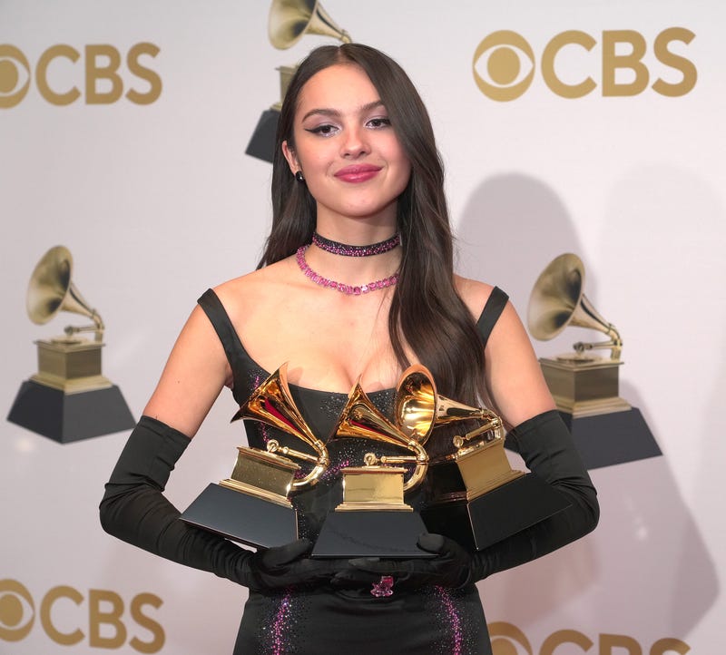 Olivia Rodrigo Grammy's 2022