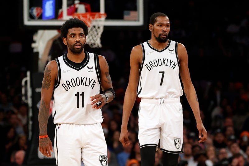 Kevin Durant and Kyrie Irving
