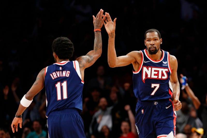Kyrie Irving and Kevin Durant