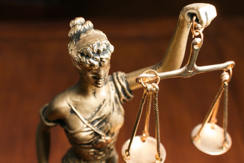 Lady justice. 