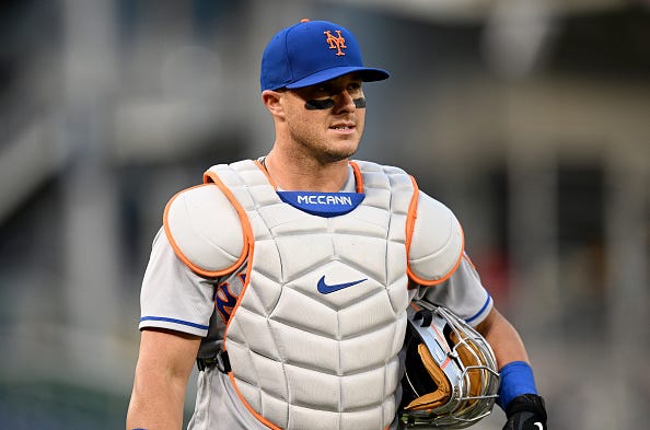 James McCann has one of the worst contracts in baseball right now. 