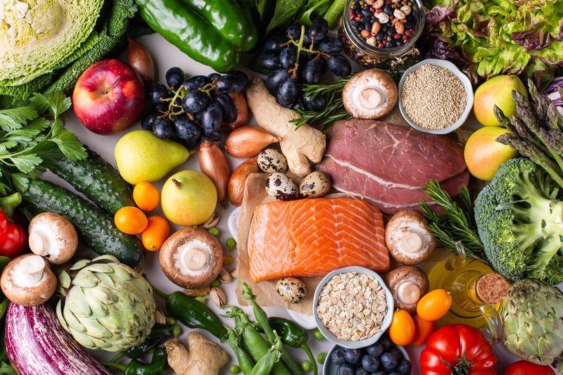 Mediterranean diet stock photo. 