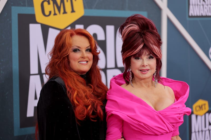 Wynonna Judd and Naomi Judd of The Judds attend the 2022 CMT Music Awards at Nashville Municipal Auditorium on April 11, 2022 in Nashville, Tennessee.