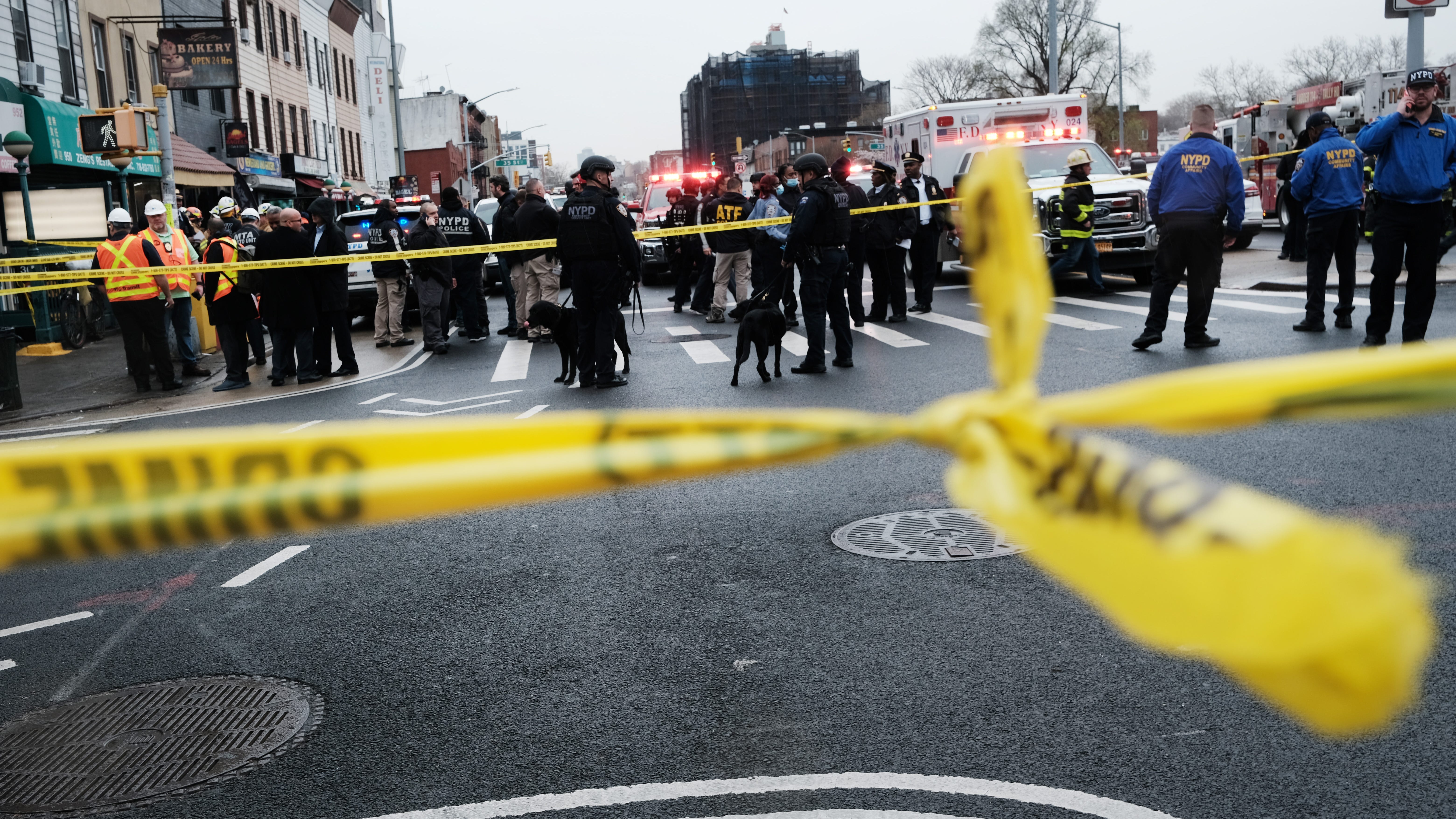 At least 10 shot in Brooklyn subway, NYPD says 'no active explosive devices at this time'