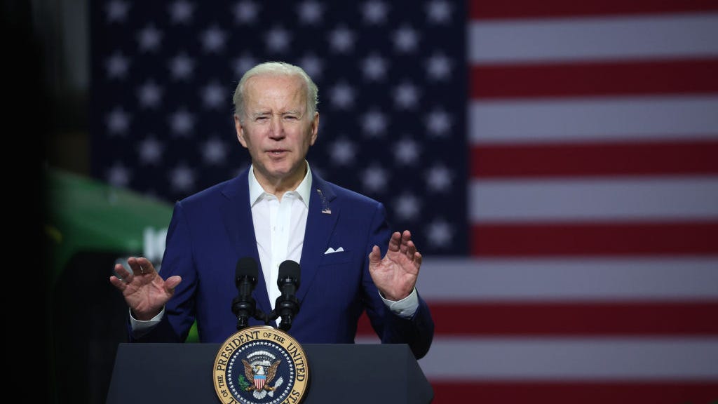 Biden approval rating dips to 33%